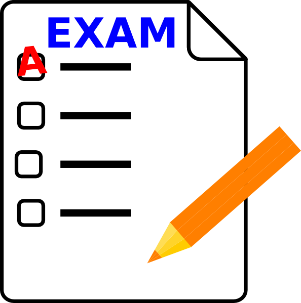 Exam Clip Art at Clker.com - vector clip art online, royalty free