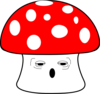 Tired Mushroom Clip Art
