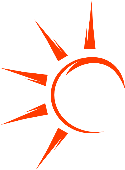 Half Sun Clip Art at Clker.com - vector clip art online, royalty free