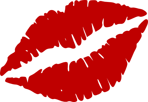 clipart red lipstick kiss - photo #7