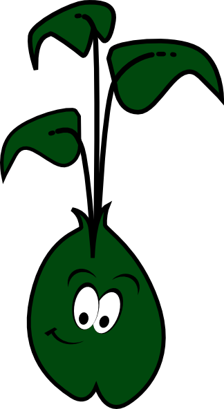 Bean Sprout Character Clip Art at Clker.com - vector clip art online