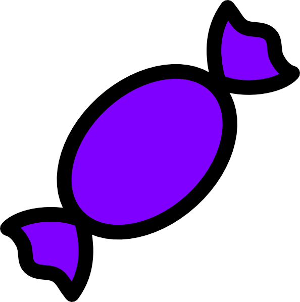Purple Candy Clip Art at  - vector clip art online, royalty free &  public domain