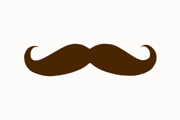 clipart of mustache - photo #16