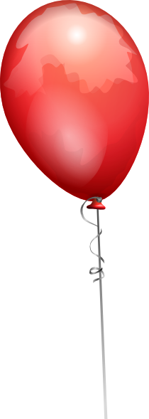 clipart red balloons song