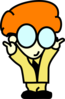 Ginger Nerd Clip Art