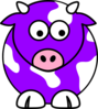 Purple Cow Clip Art