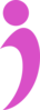 Abstract Logo Purple Clip Art