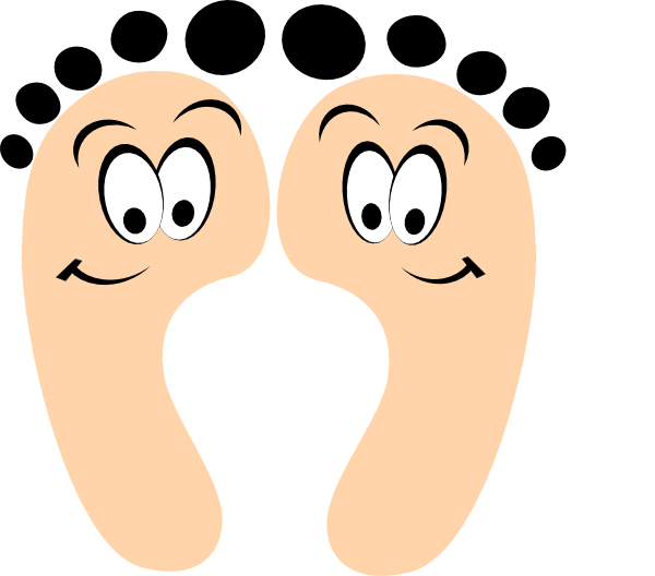 cartoon feet clipart - photo #3