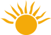 Halfsun Orange Clip Art