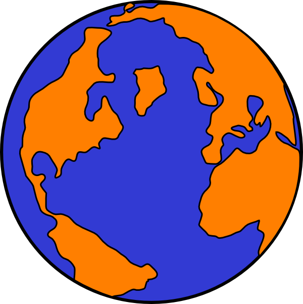 globe clipart blue - photo #10