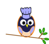 Blue Owl Clip Art