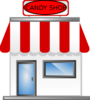 Candy Shop Front Clip Art
