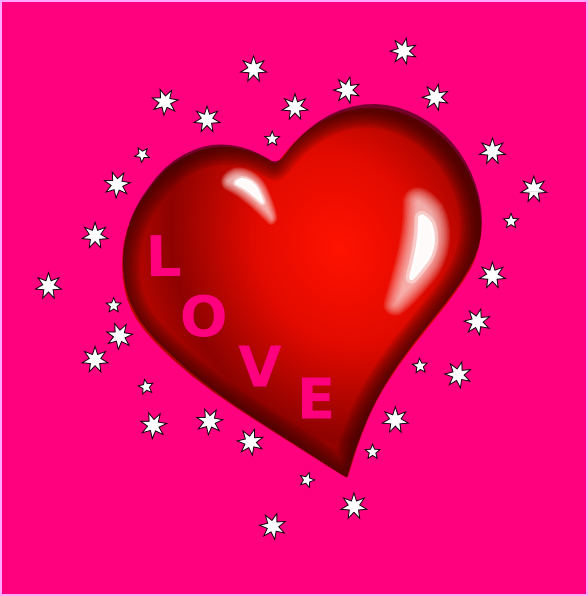 free clip art hearts and stars - photo #8