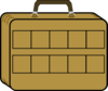 Maths Suitcase Clip Art