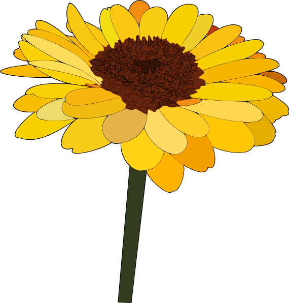 free clip art sunflowers flowers - photo #6