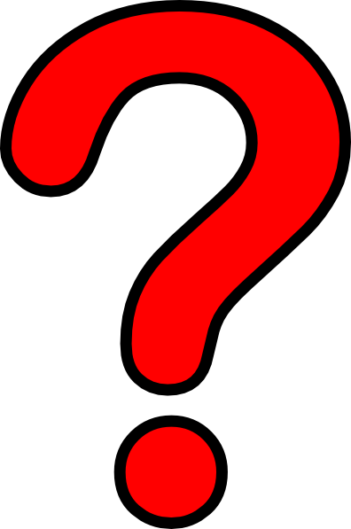 red clip art question mark - photo #1