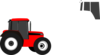 Red Tractor Clip Art