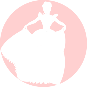 White Princess Silhouette In Pink Background Clip Art At Clker Com Vector Clip Art Online Royalty Free Public Domain
