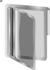 Glassy Folder Empty Clip Art