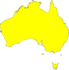 Australia Beige Clip Art
