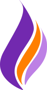Purple Flame Lb Clip Art