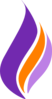 Purple Flame Lb Clip Art