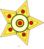 Yellow Star  Clip Art