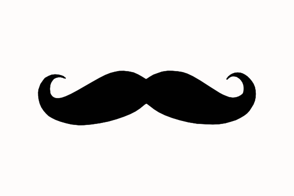 mustache clip art free download - photo #20