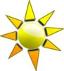 Sun 5 Clip Art