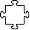 Plain Jigsaw Clip Art
