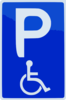 Disabled Parking Sign Clip Art