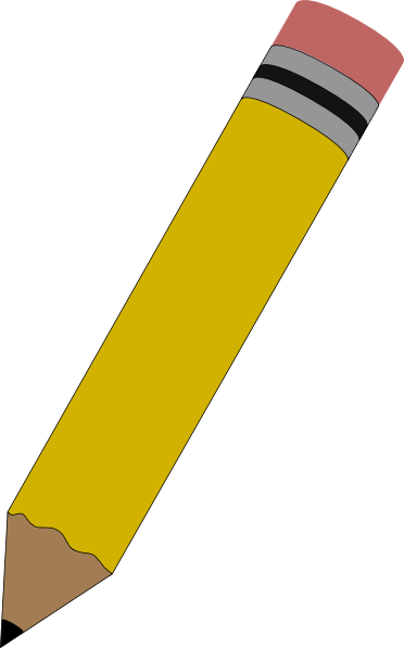 yellow pencil clipart - photo #11