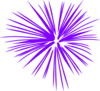 Purple Fireworks Clip Art