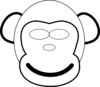 Monkey Face Clip Art