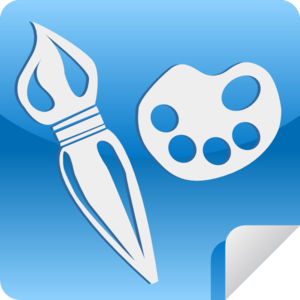 Paint Application Icon Clip Art