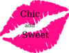 Hot Pink Lips Clip Art