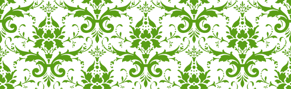 green damask clip art - photo #3