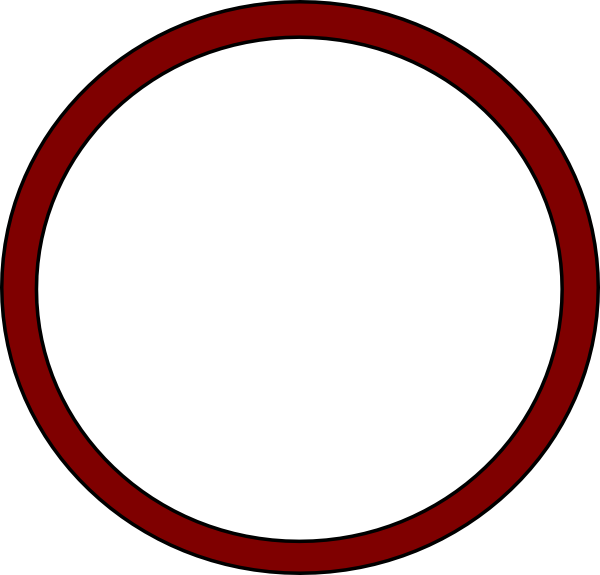 clipart red circle - photo #36
