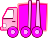 Pink Truck Clip Art