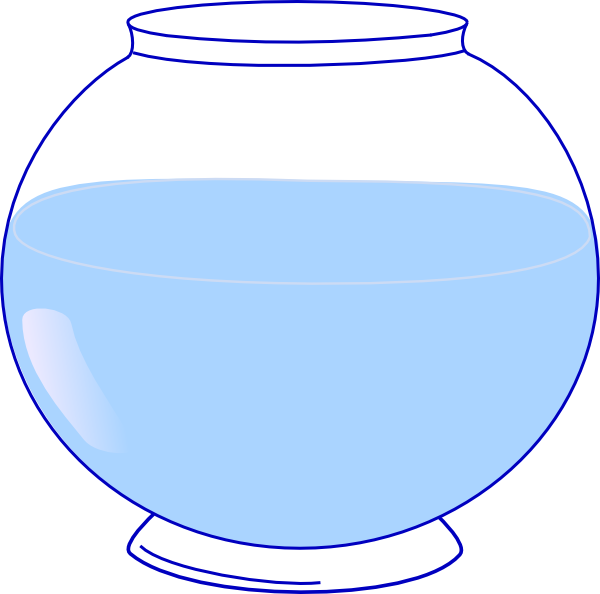 clipart fish in a bowl - photo #6