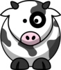 Blackeye Moo Clip Art