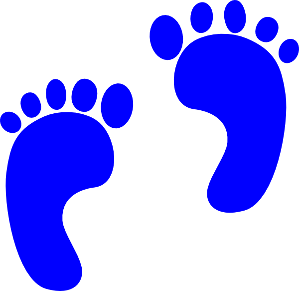 clip art baby footprints free - photo #4