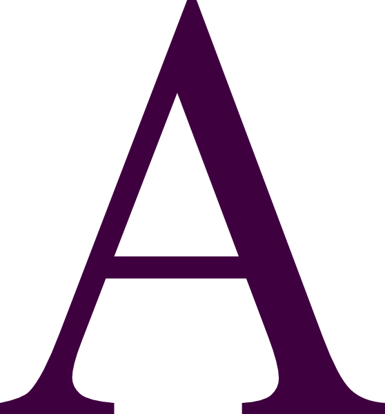 The Letter A Clip Art at Clker.com - vector clip art online, royalty