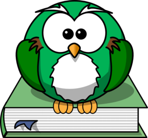 Owl2 On The Book Clip Art at  - vector clip art online, royalty  free & public domain