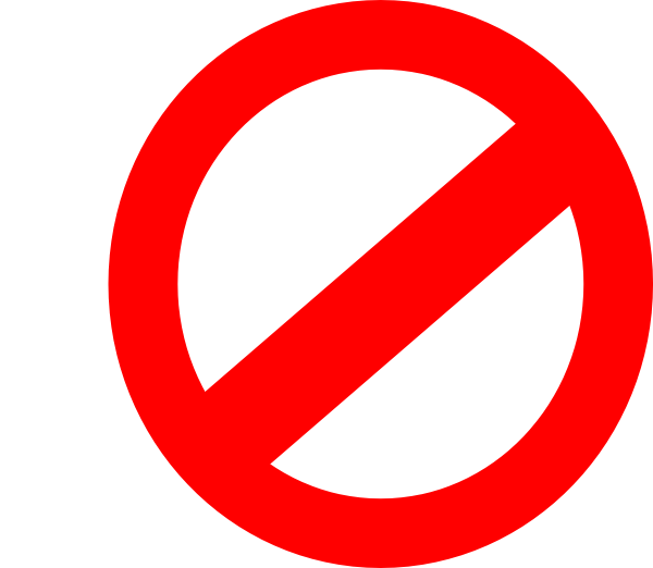 clipart no smoking symbol - photo #38