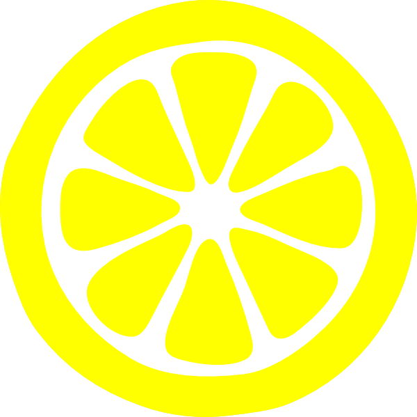 lemon slices clipart free - photo #1