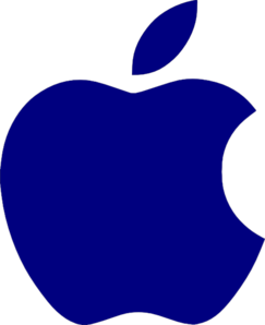 Apple Logo White Clip Art