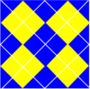 Blue  And  Yellow Plaid Clip Art