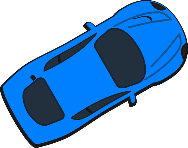 Blue Car - 30 Clip Art at Clker.com - vector clip art online, royalty
