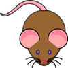 Brown Mouse Clip Art